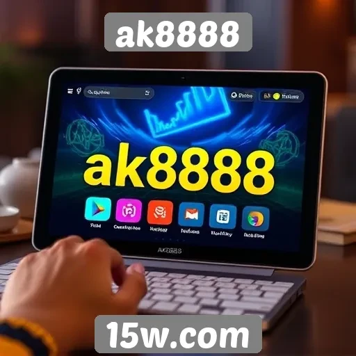 Experiência do usuário na plataforma ak8888